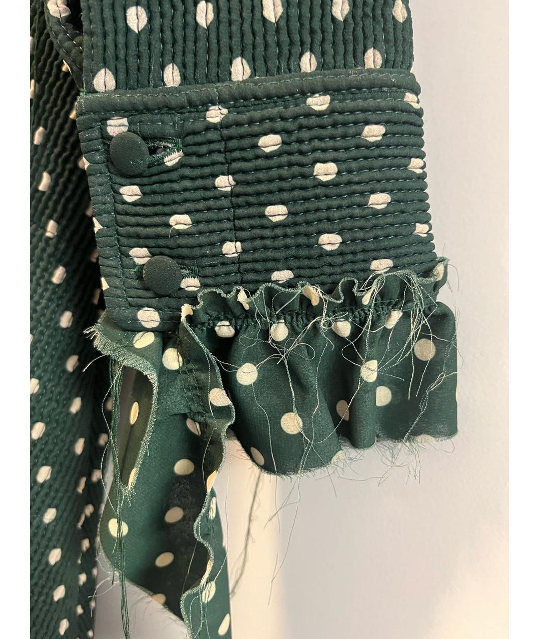 VETEMENTS Зеленые полиэстеровое вечернее платье, фото 6