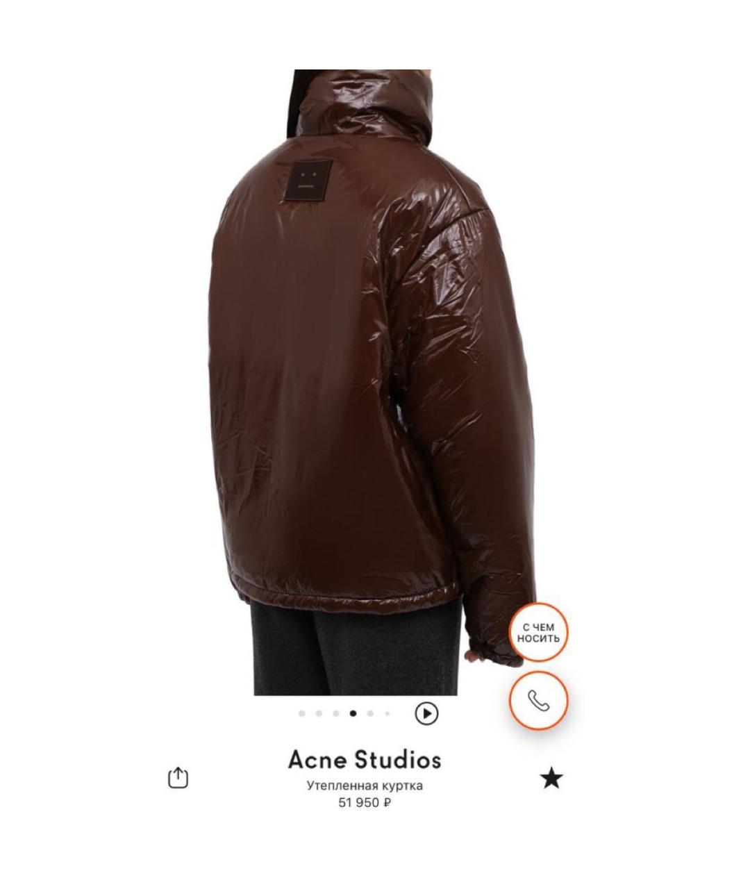 ACNE STUDIOS Черная куртка, фото 8