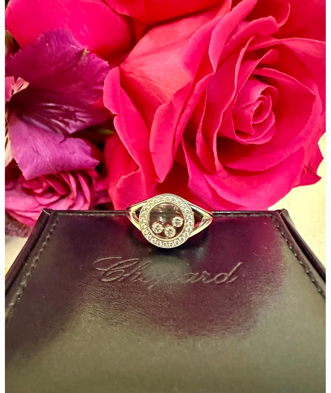 CHOPARD Серебряное кольцо из белого золота, фото 4