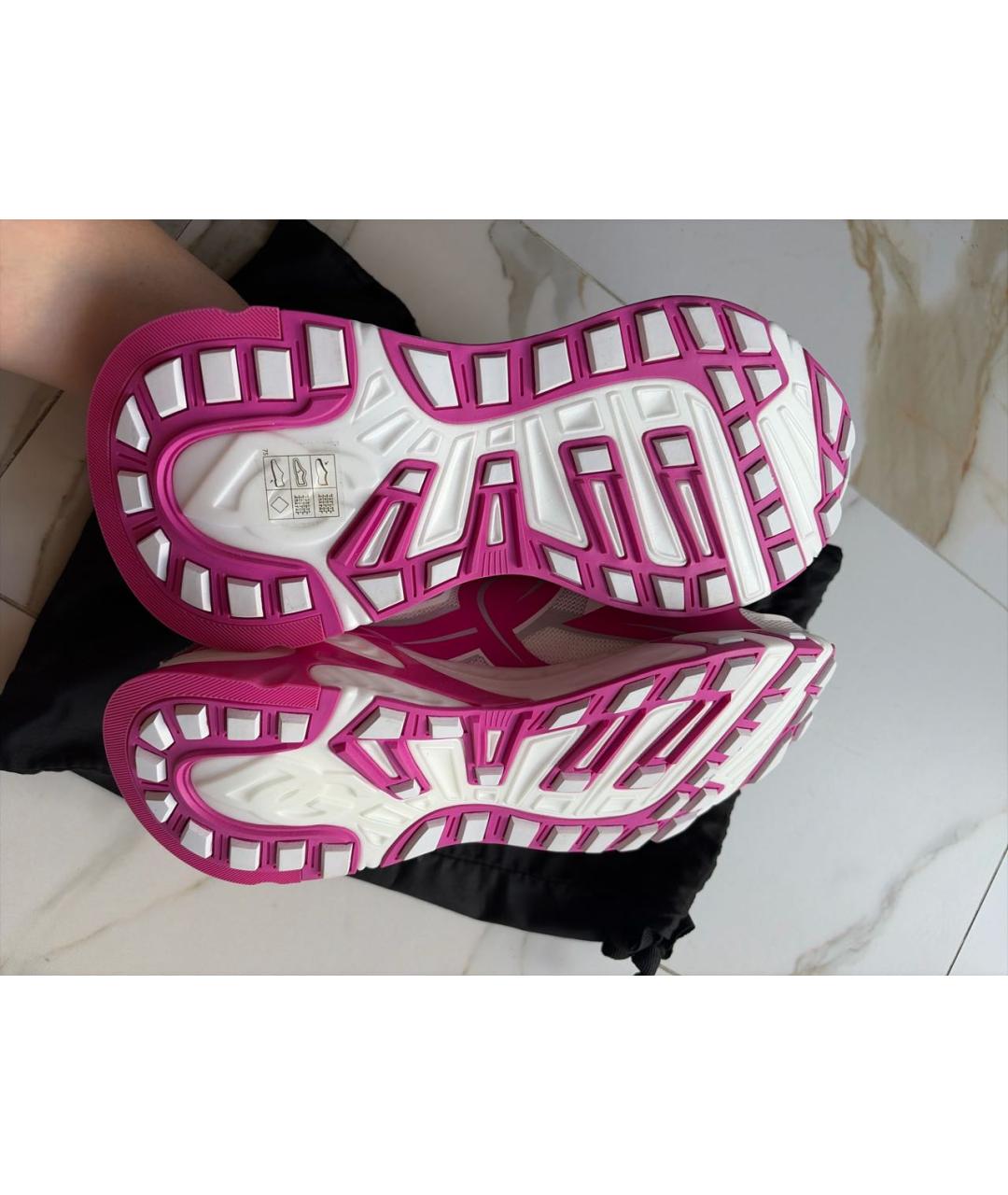DOLCE&GABBANA Розовые кроссовки, фото 6