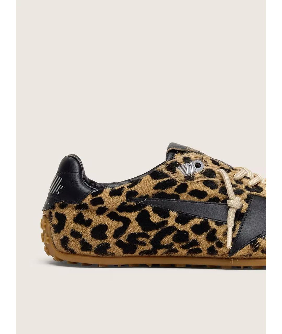 GOLDEN GOOSE DELUXE BRAND Коричневые кеды, фото 5