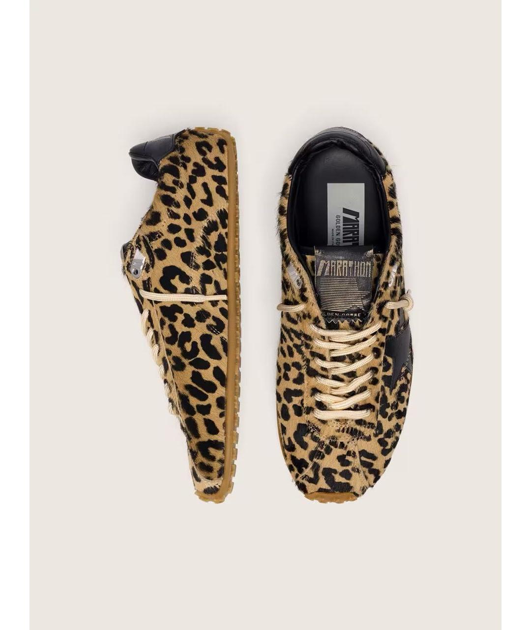 GOLDEN GOOSE DELUXE BRAND Коричневые кеды, фото 4