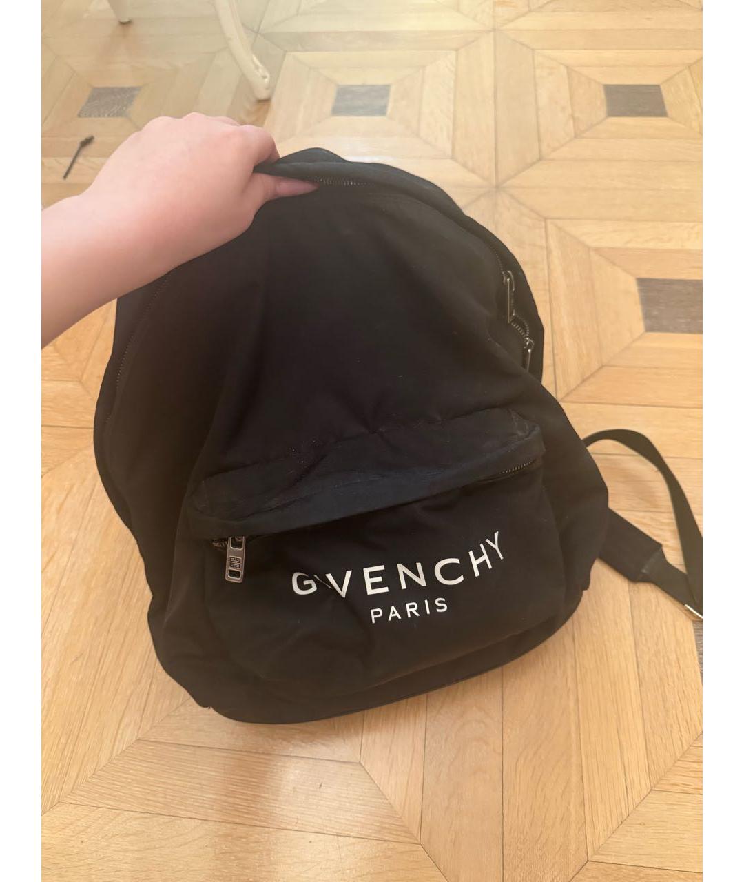 GIVENCHY Черный тканевый рюкзак, фото 2