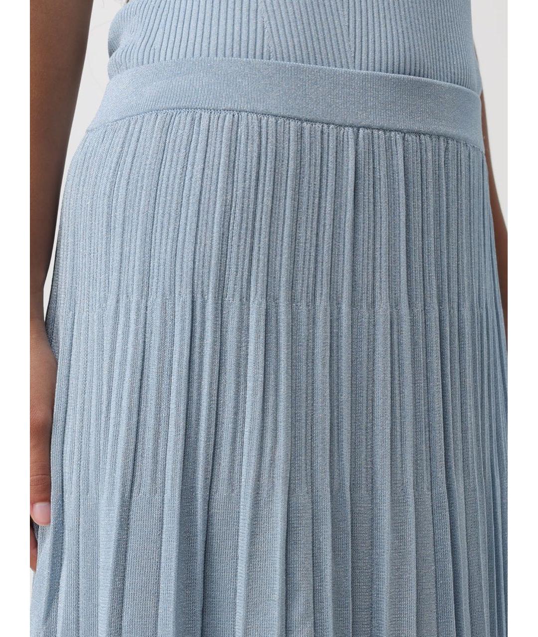 ZIMMERMANN Голубой вискозный костюм с юбками, фото 7