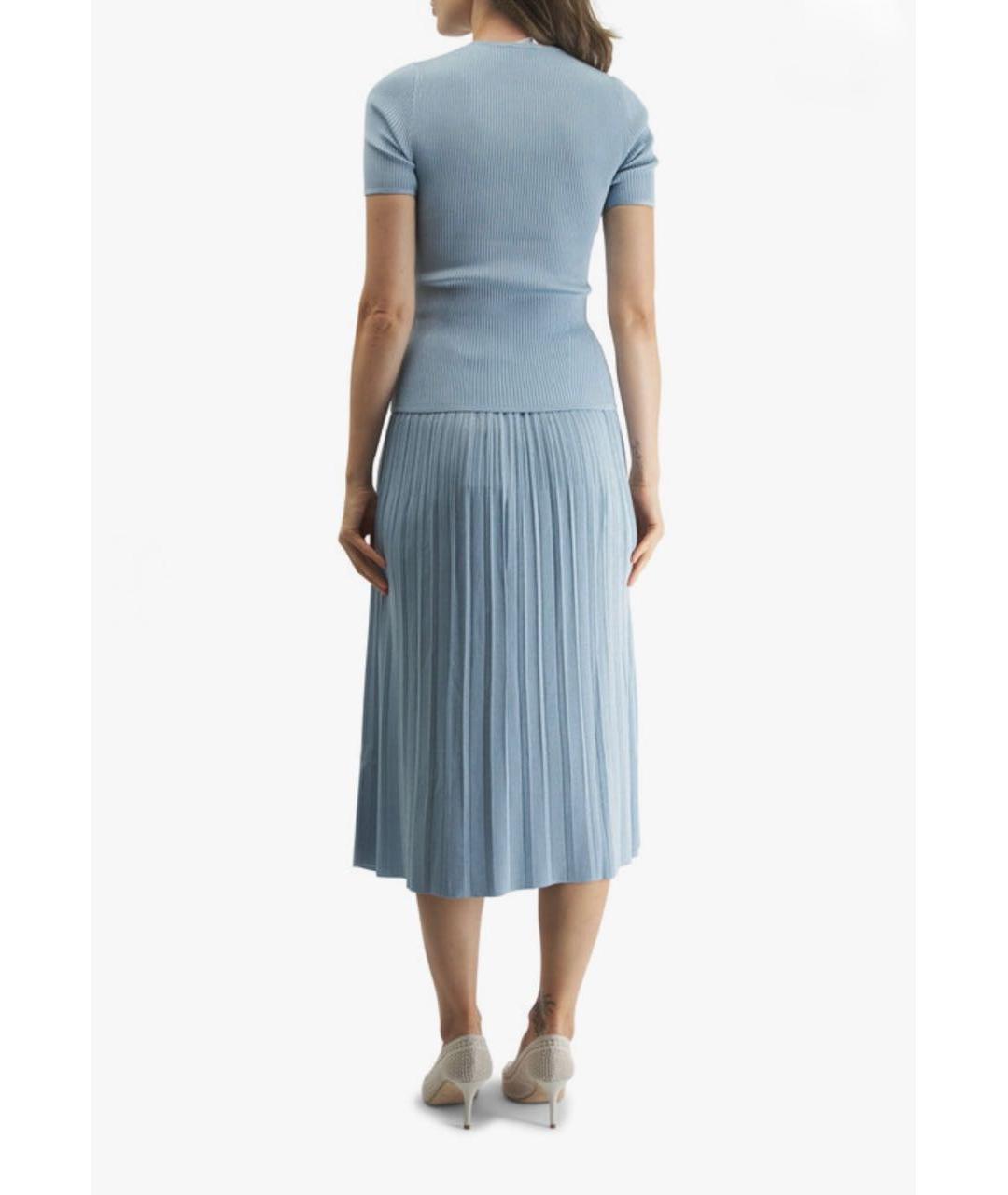 ZIMMERMANN Голубой вискозный костюм с юбками, фото 6