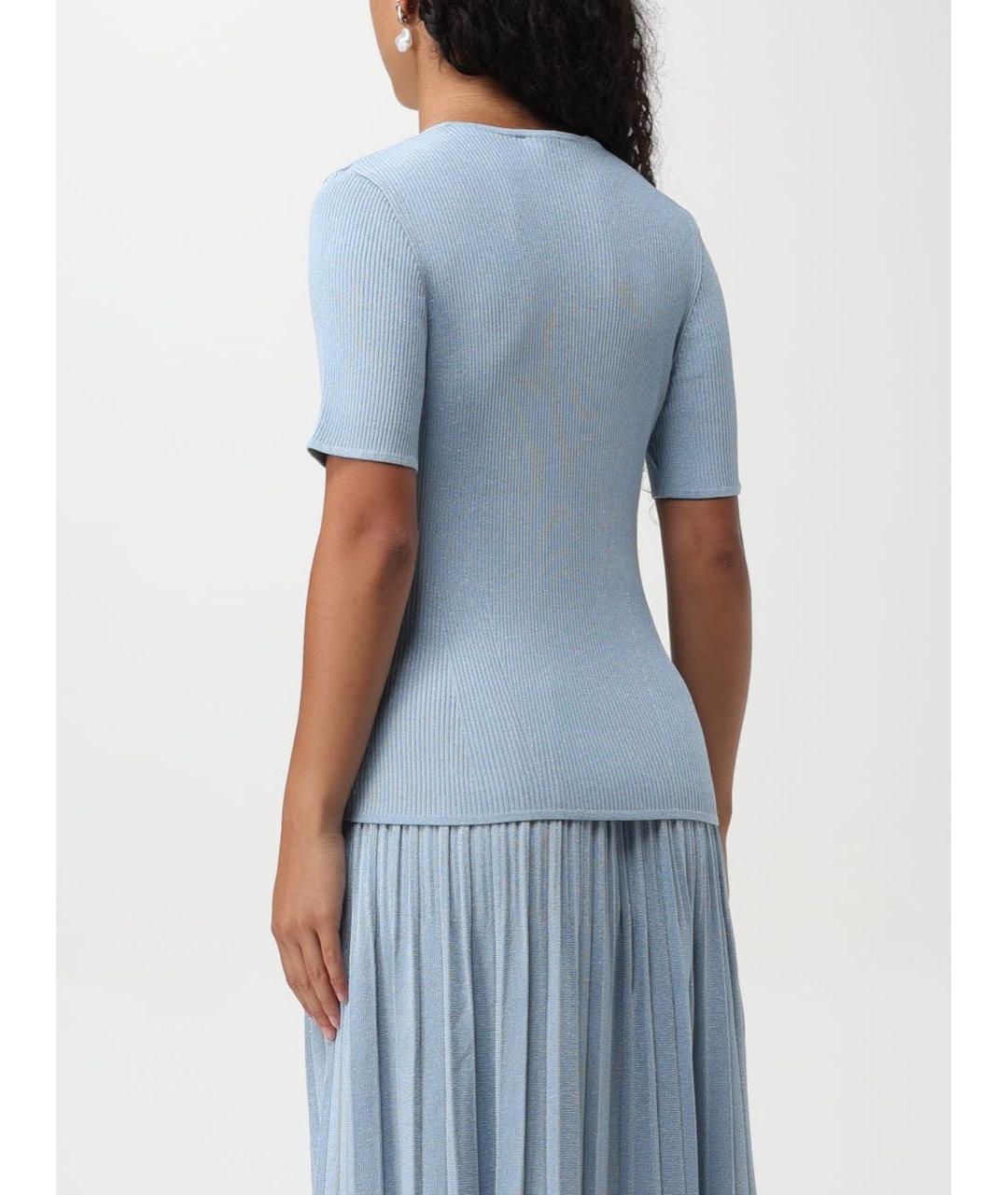 ZIMMERMANN Голубой вискозный костюм с юбками, фото 4