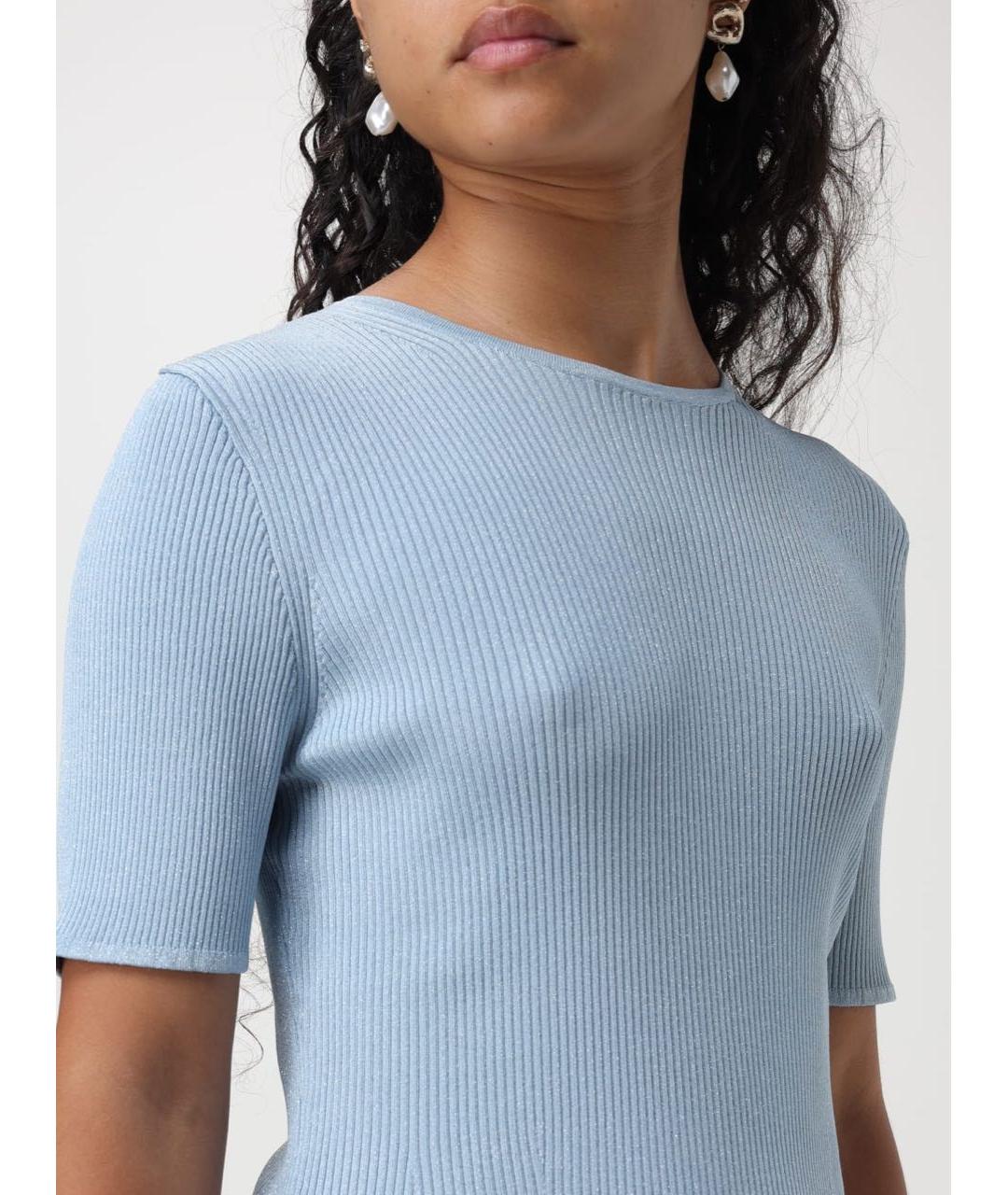 ZIMMERMANN Голубой вискозный костюм с юбками, фото 8