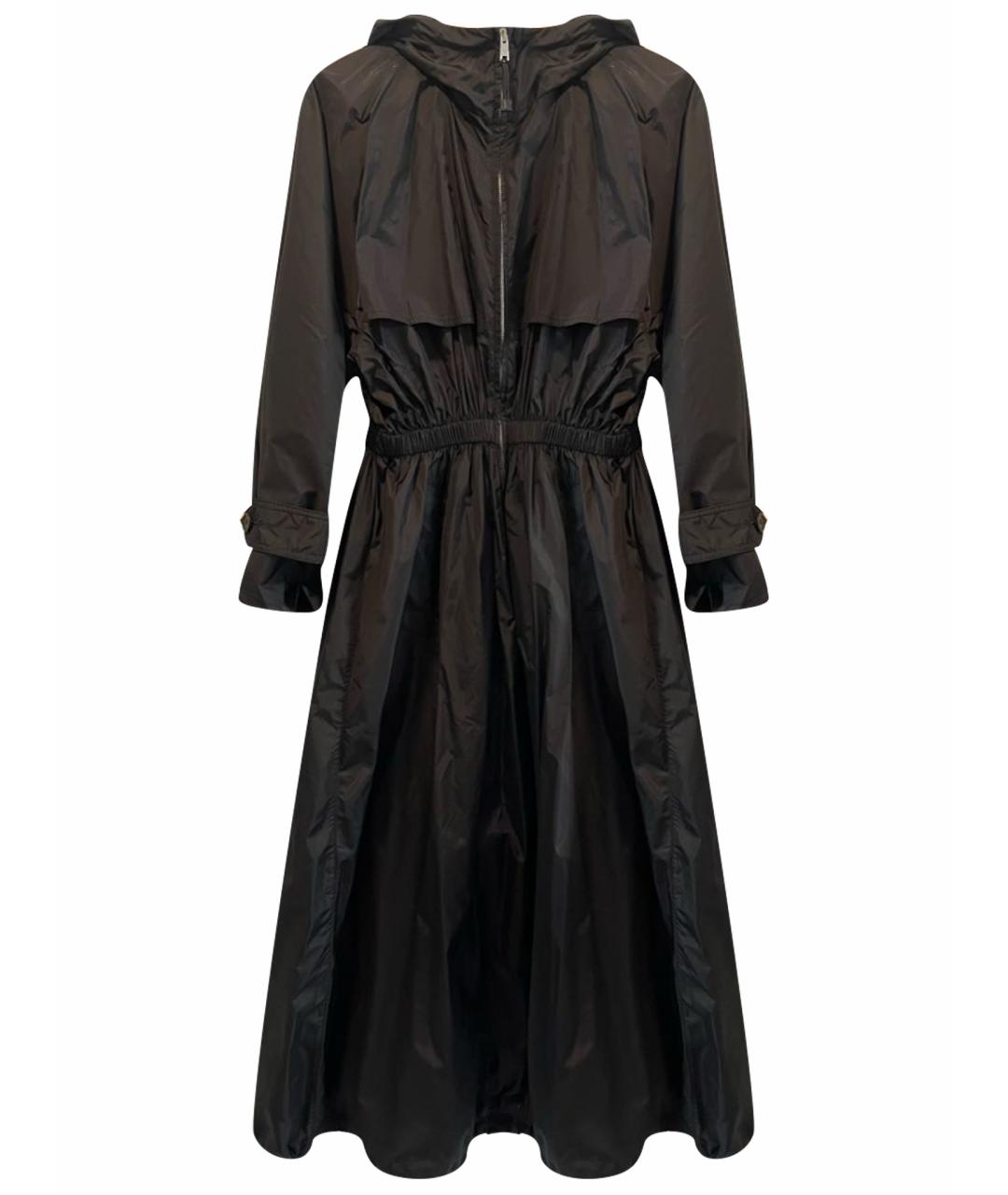 PRADA Черный полиамидовый тренч/плащ, фото 1