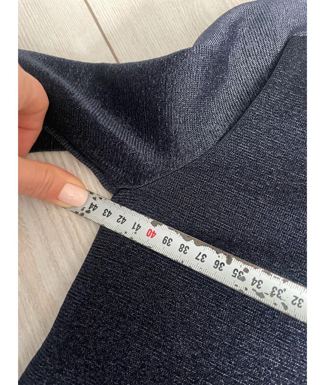 LOUIS VUITTON Темно-синий вискозный джемпер / свитер, фото 8