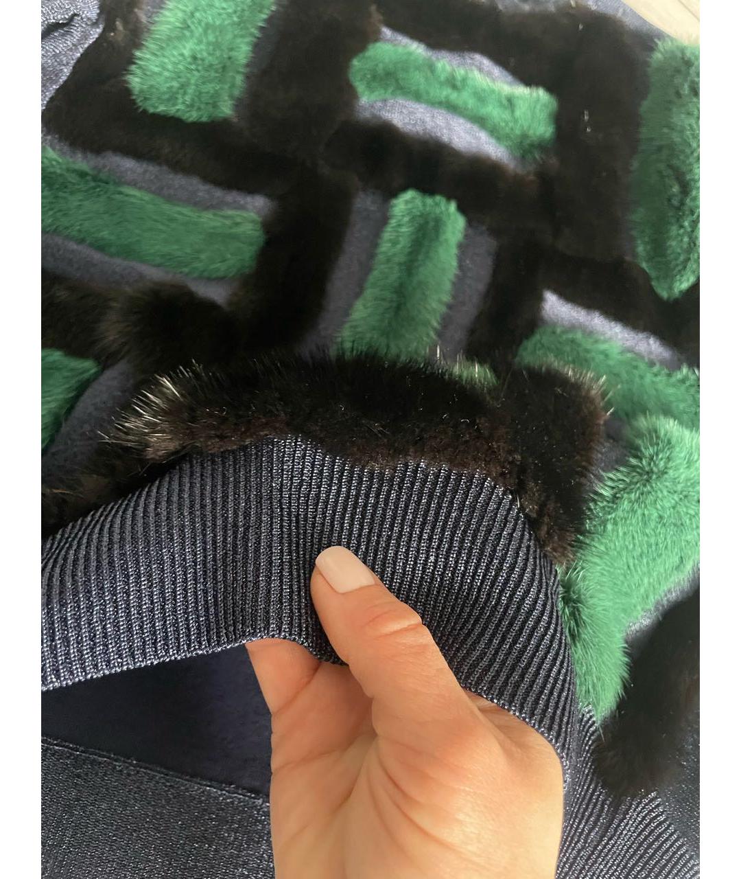 LOUIS VUITTON Темно-синий вискозный джемпер / свитер, фото 3