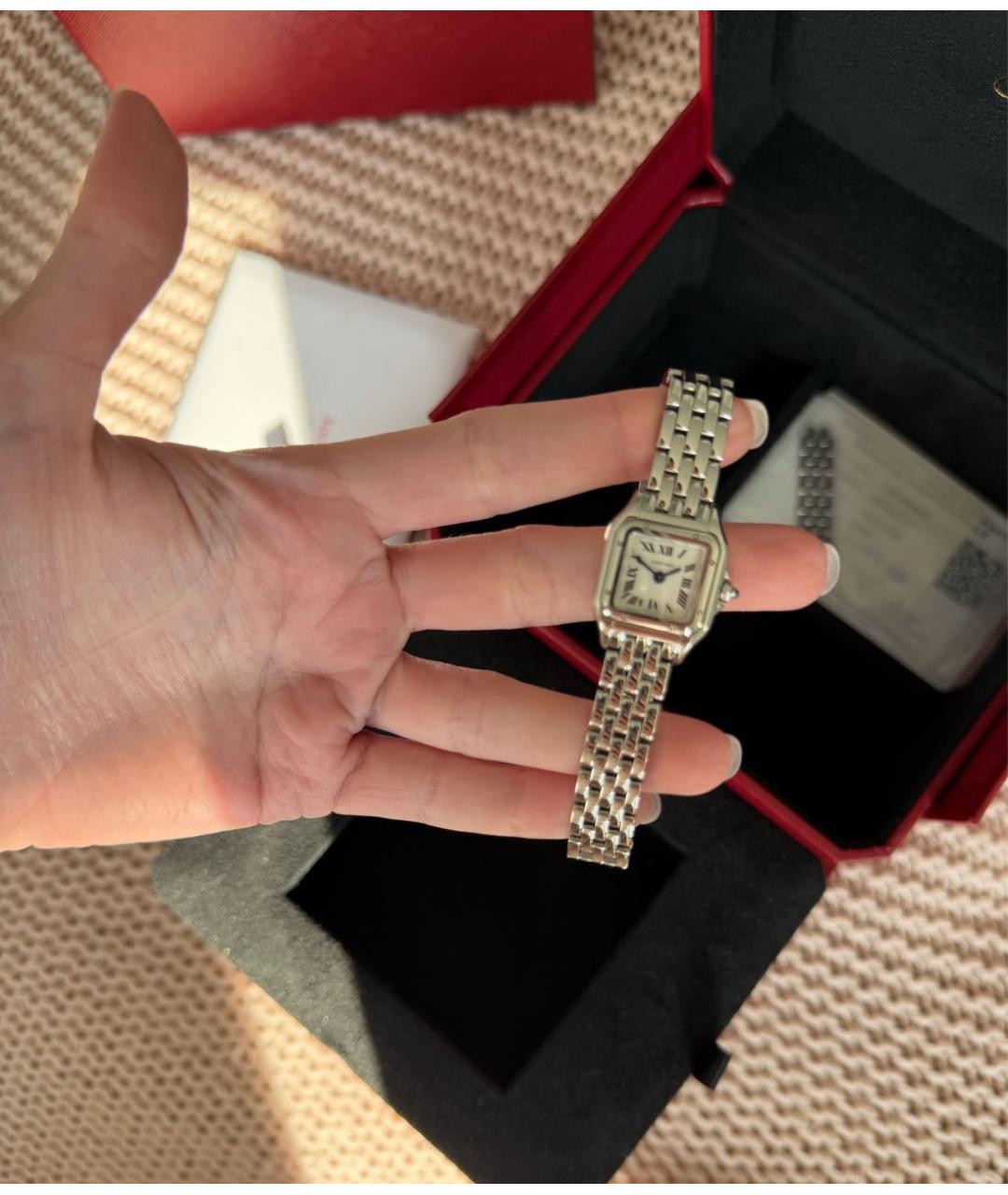 CARTIER Серебряные часы, фото 3