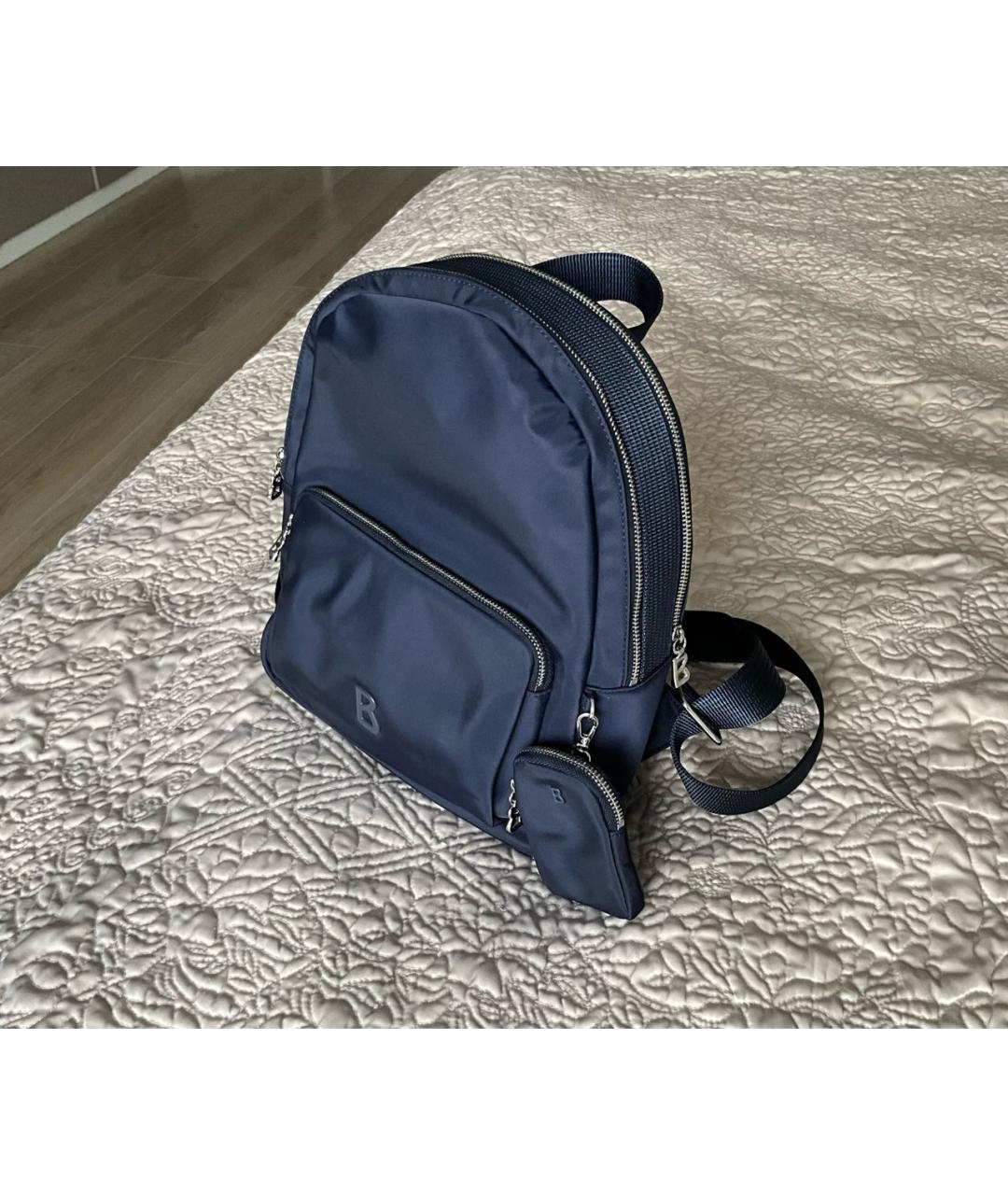 BOGNER Темно-синий тканевый рюкзак, фото 2