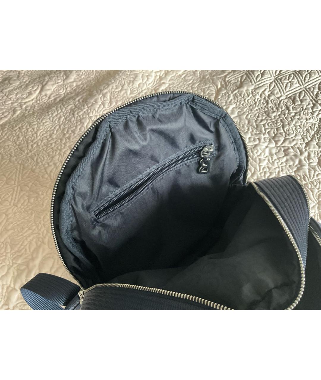 BOGNER Темно-синий тканевый рюкзак, фото 4