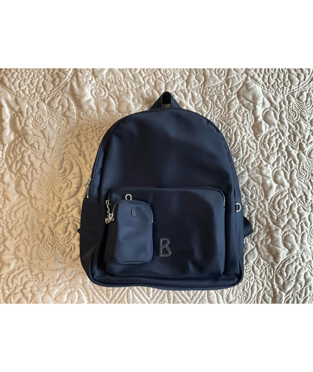 BOGNER Темно-синий тканевый рюкзак, фото 7