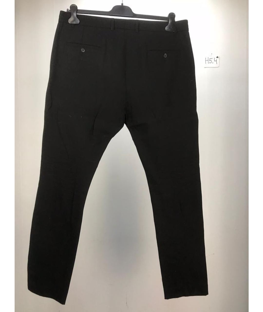 BALMAIN Черные классические брюки, фото 2