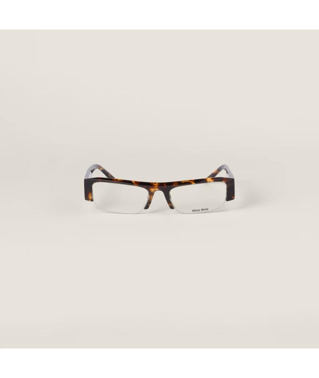 MIU MIU Коричневые солнцезащитные очки, фото 8