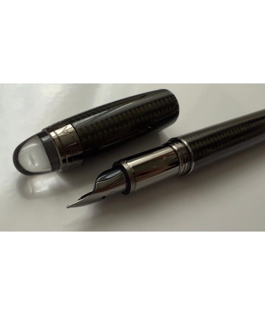 MONTBLANC Серая карбоновая перьевая ручка, фото 6