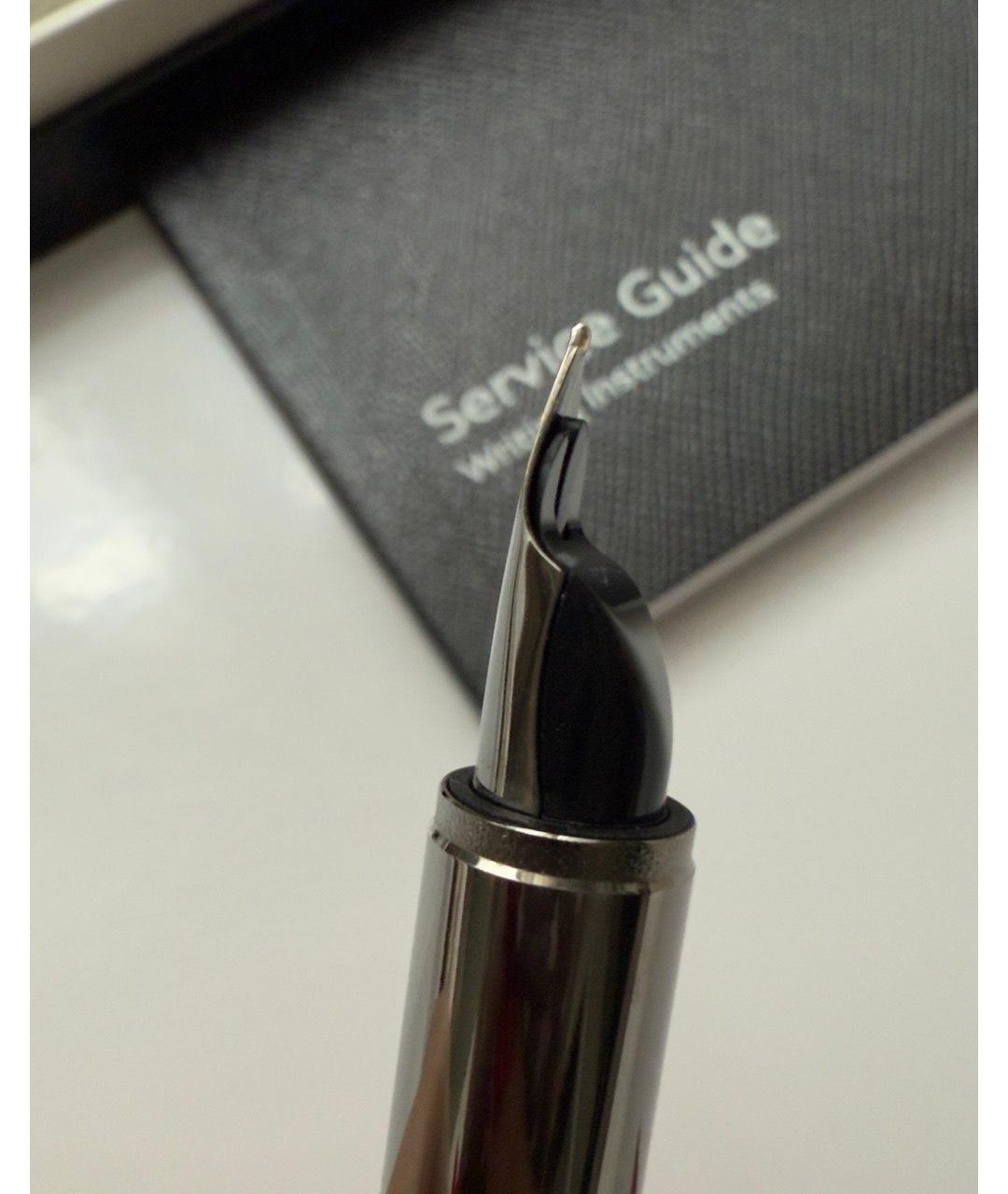 MONTBLANC Серая карбоновая перьевая ручка, фото 9