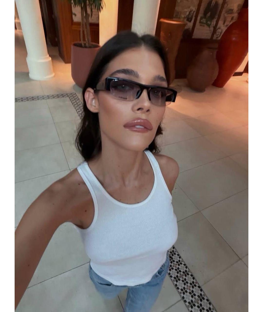 MIU MIU Черные солнцезащитные очки, фото 6