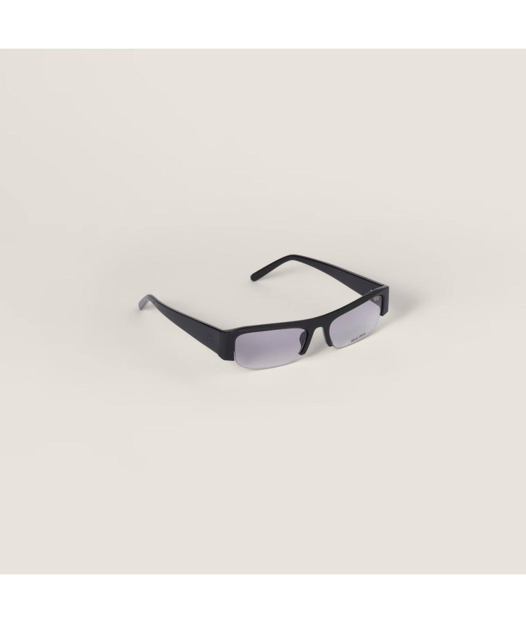 MIU MIU Черные солнцезащитные очки, фото 3