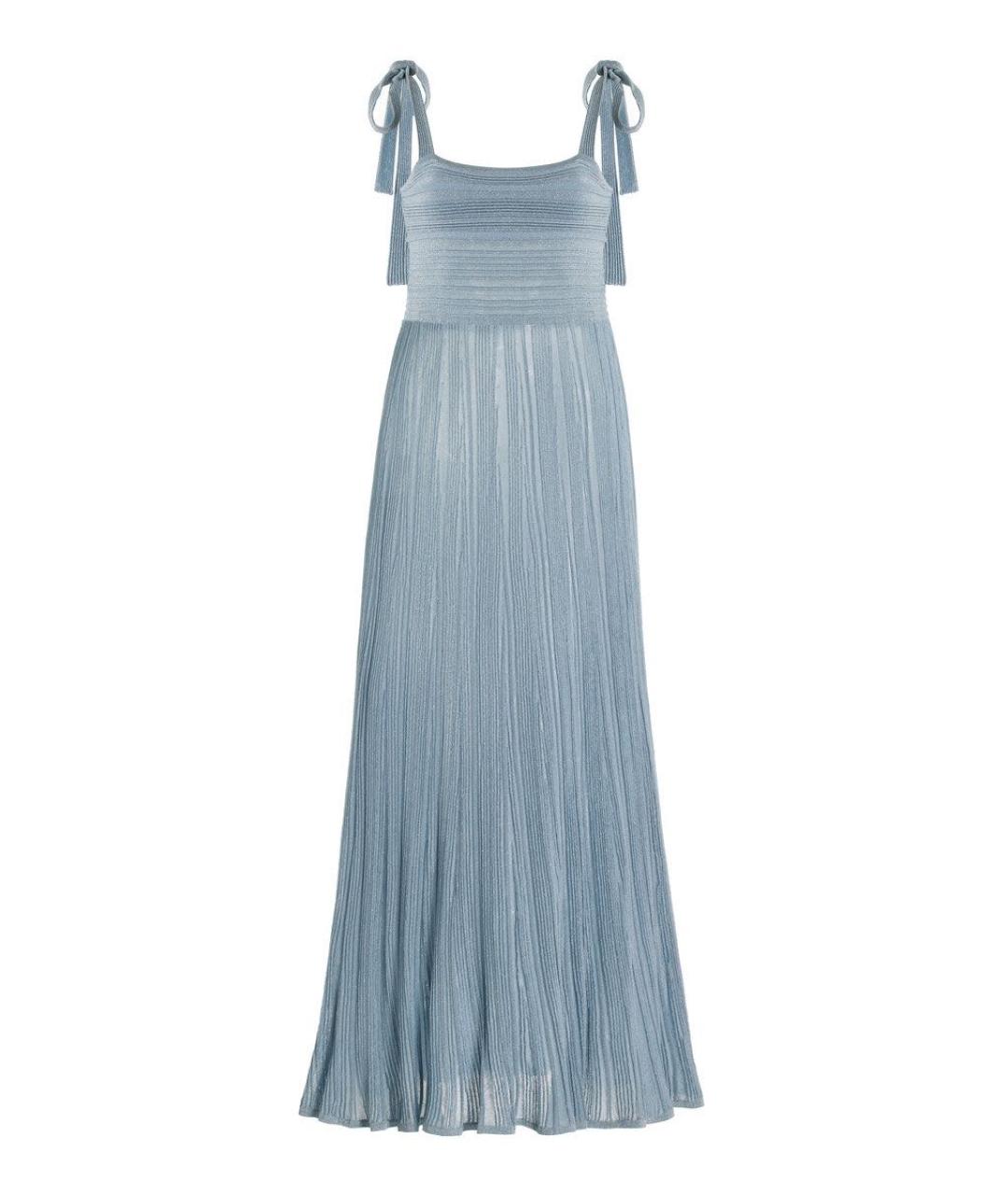 ZIMMERMANN Голубой вискозный сарафан, фото 1