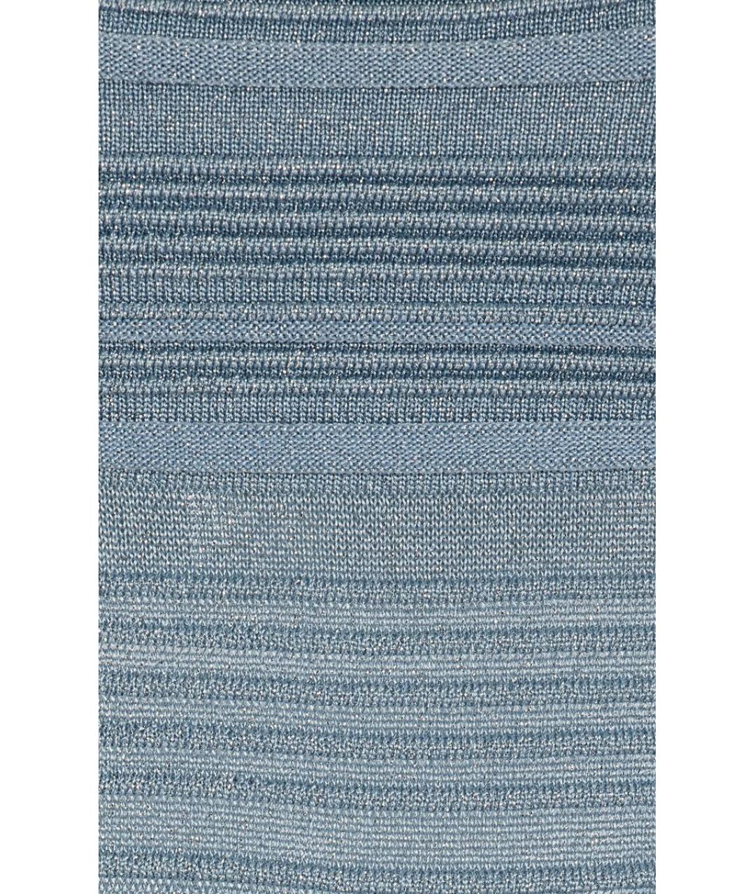 ZIMMERMANN Голубой вискозный сарафан, фото 4