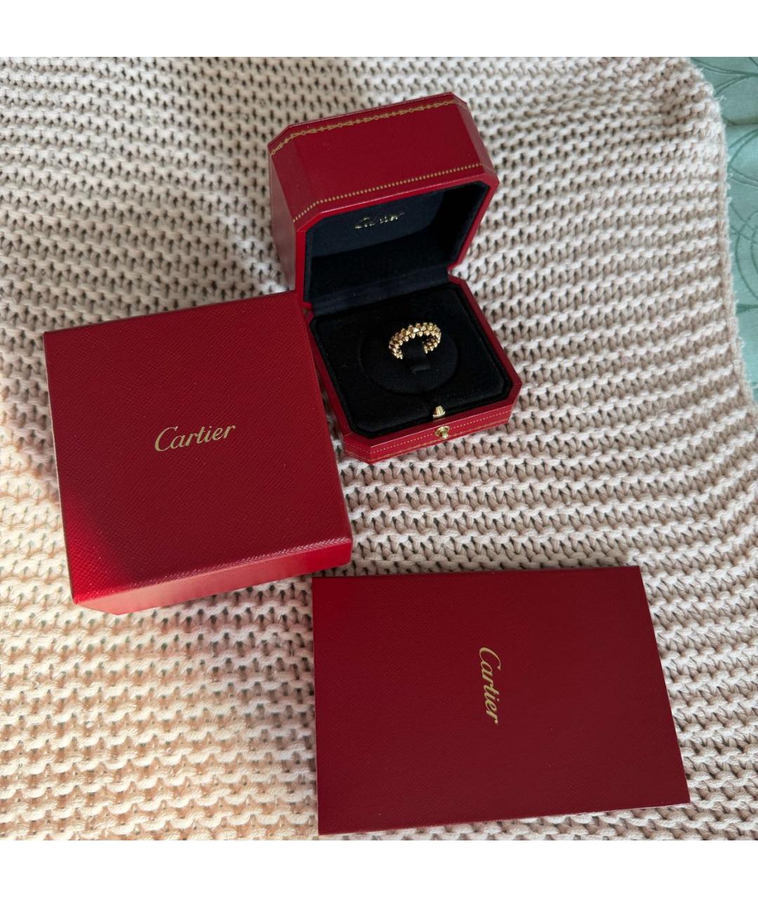CARTIER Золотое кольцо из розового золота, фото 4