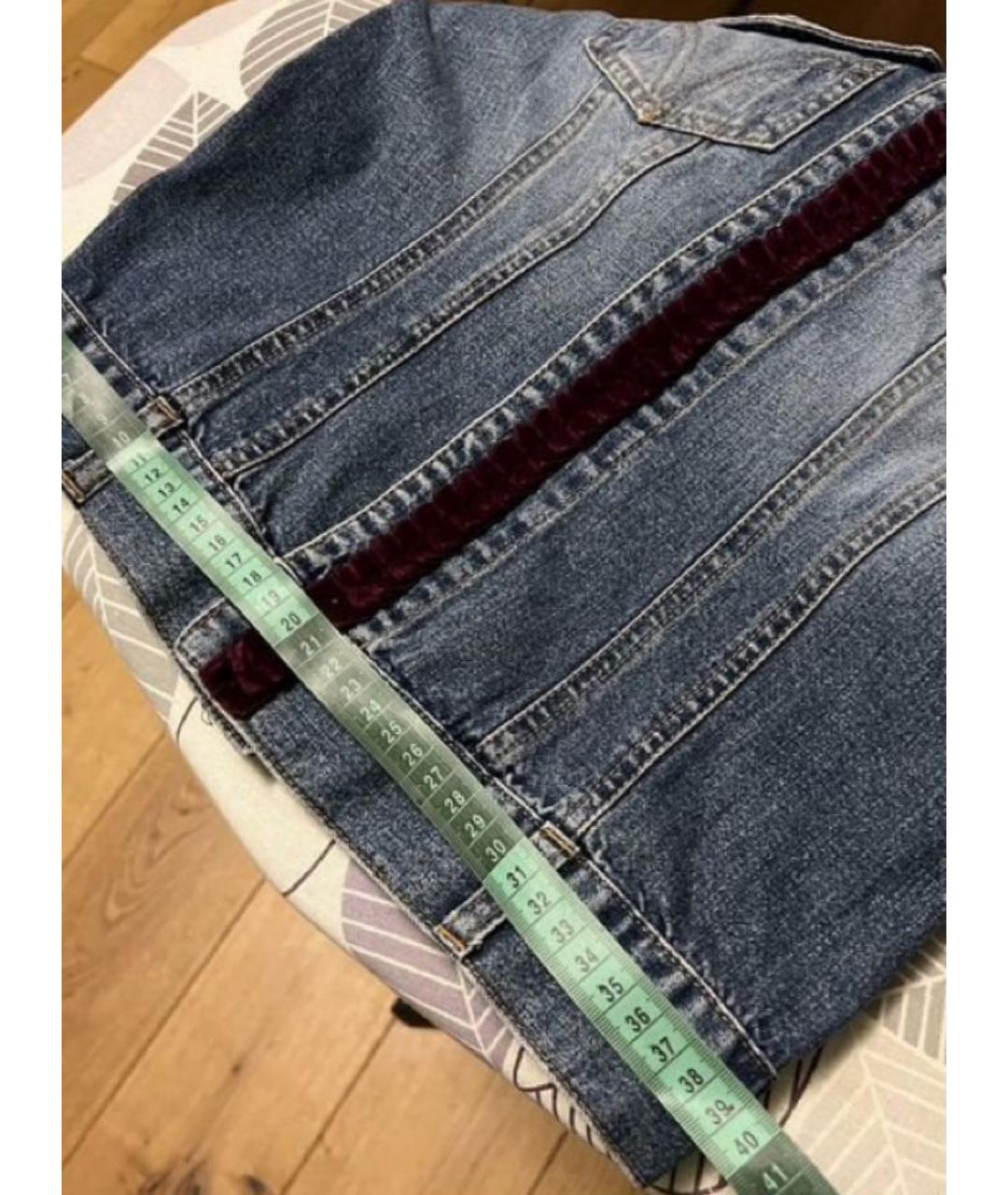 DOLCE&GABBANA Синяя деним куртка, фото 5