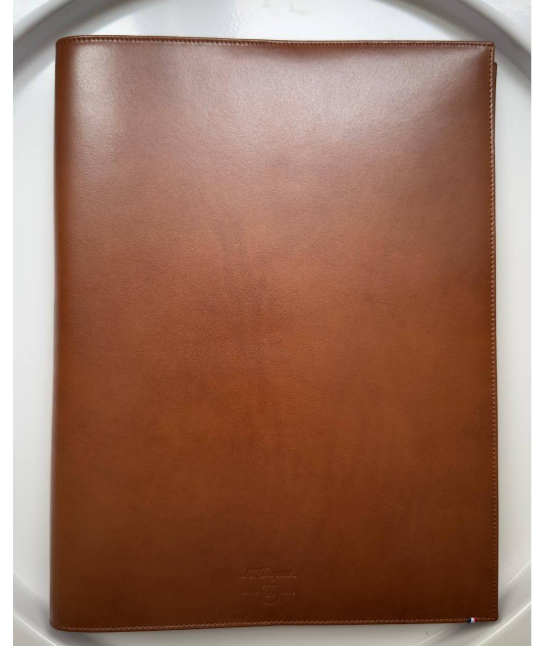 DUPONT Коричневая кожаная папка для документов, фото 6