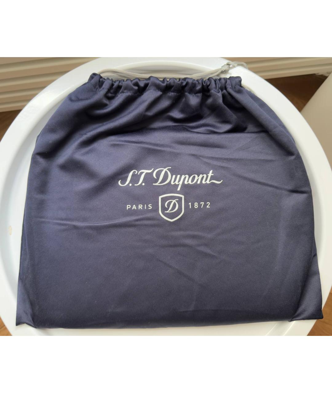 DUPONT Коричневая кожаная папка для документов, фото 5