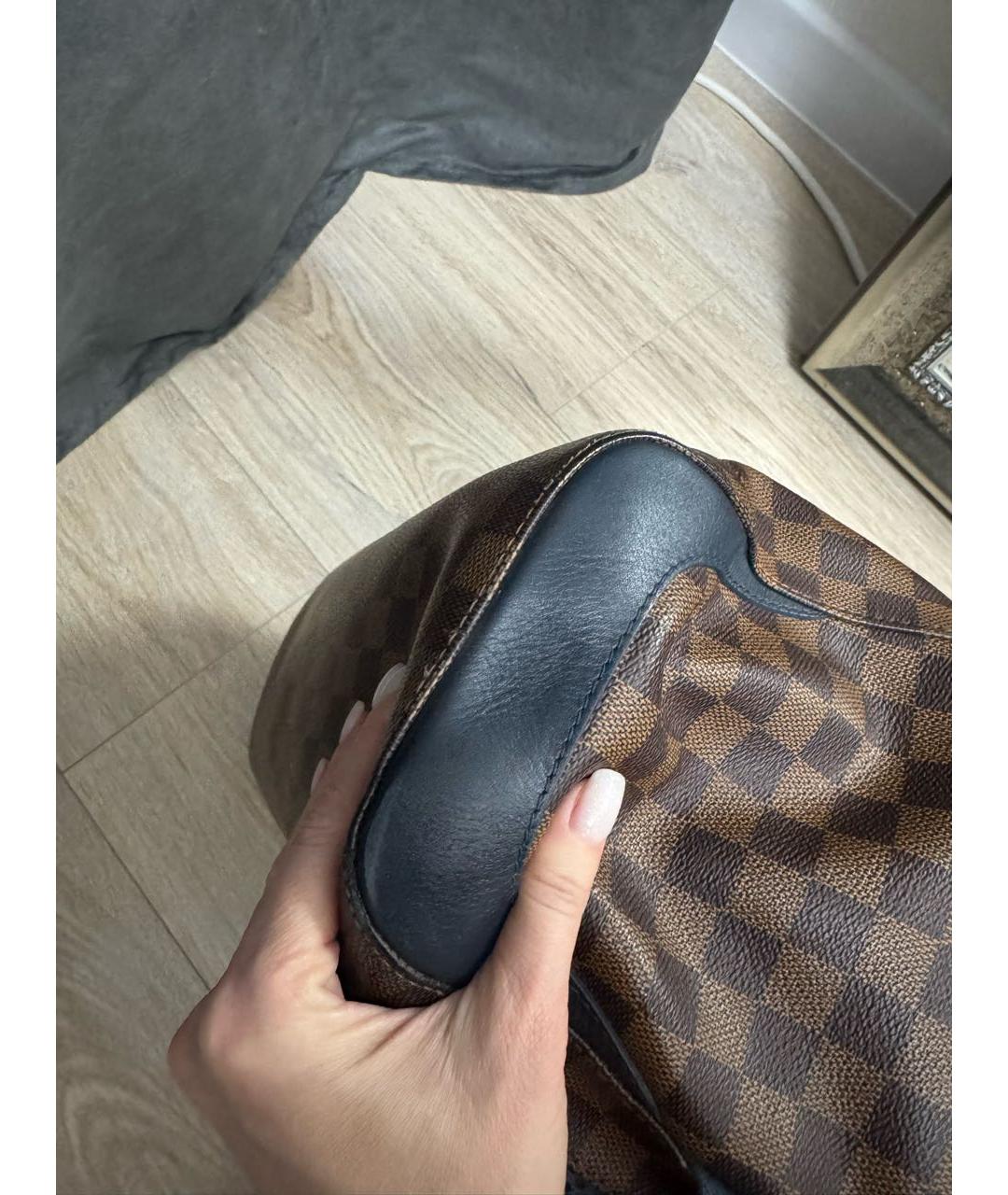 LOUIS VUITTON Коричневый рюкзак, фото 6