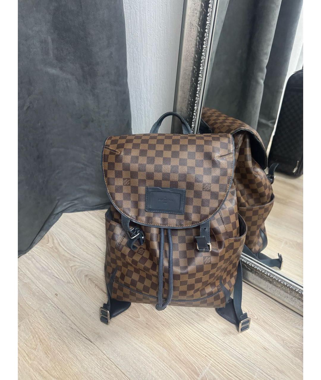 LOUIS VUITTON Коричневый рюкзак, фото 2