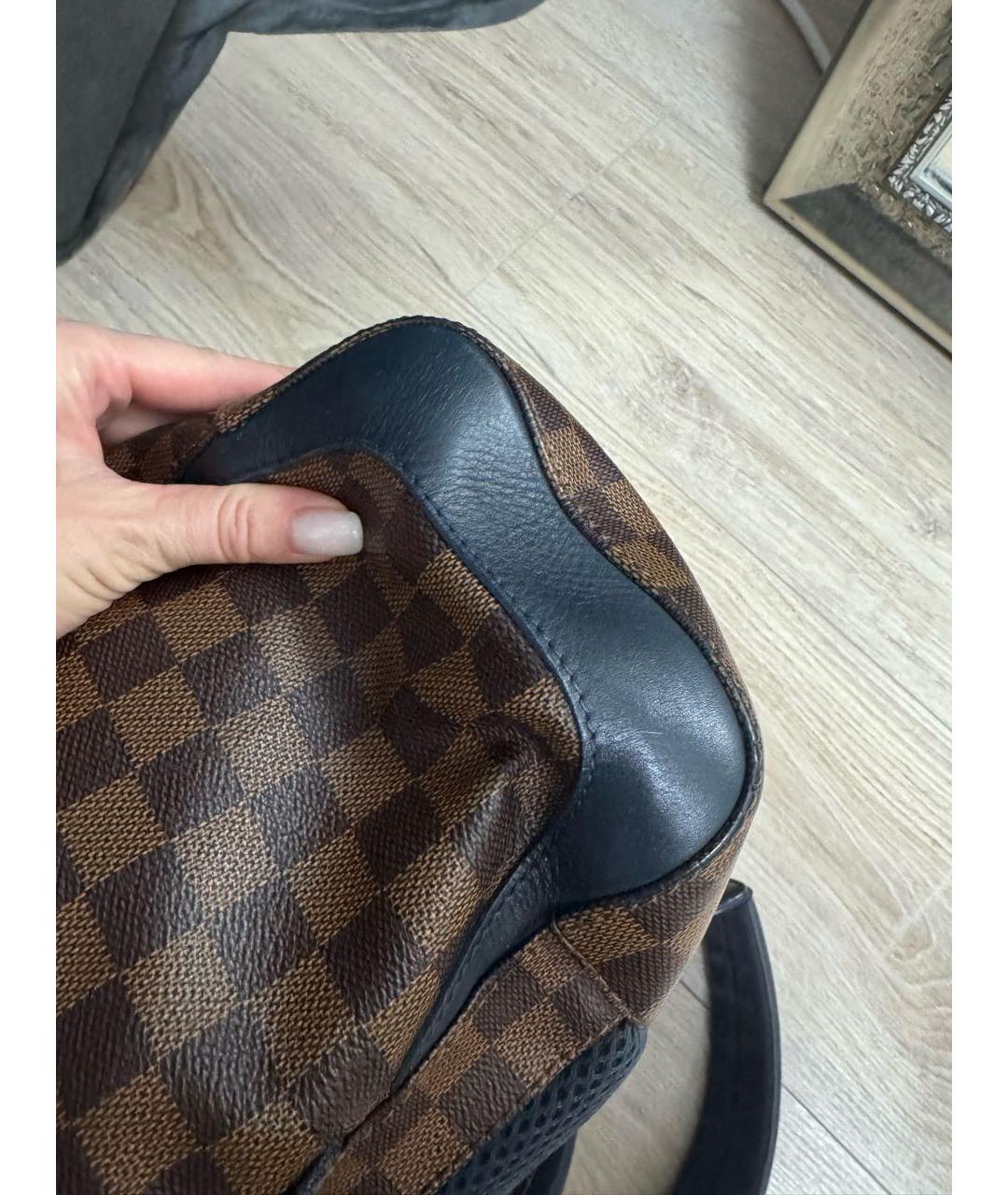 LOUIS VUITTON Коричневый рюкзак, фото 7