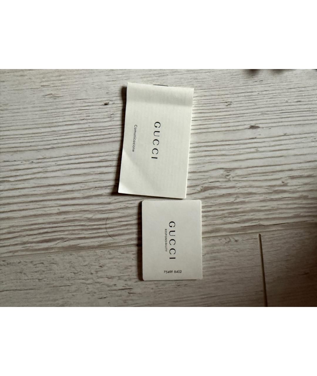 GUCCI Черный кожаный ремень, фото 2