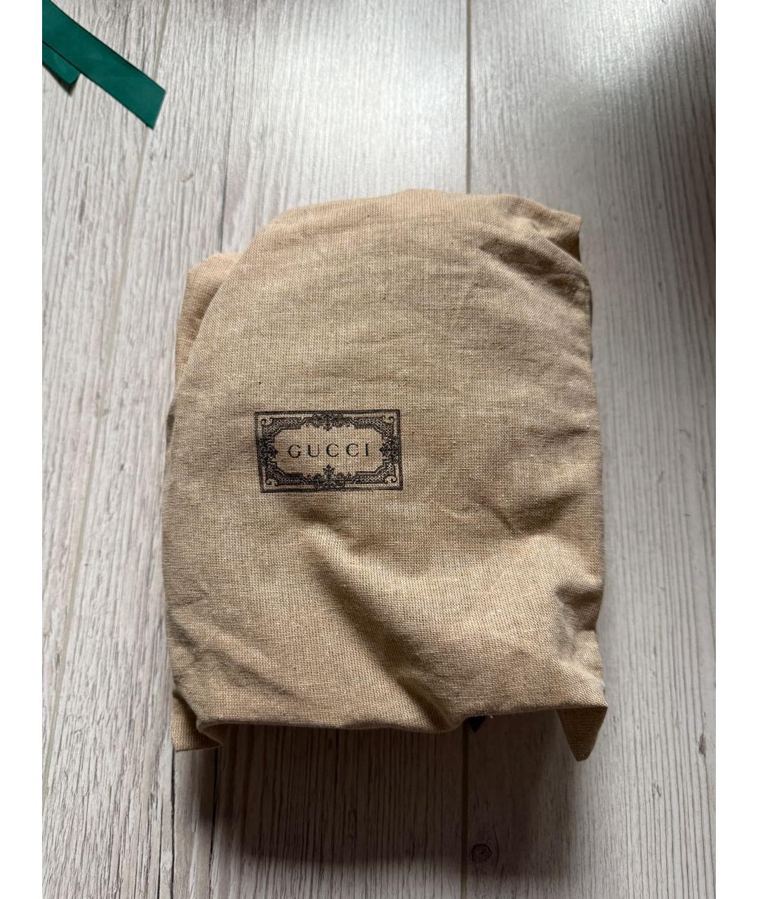 GUCCI Черный кожаный ремень, фото 4