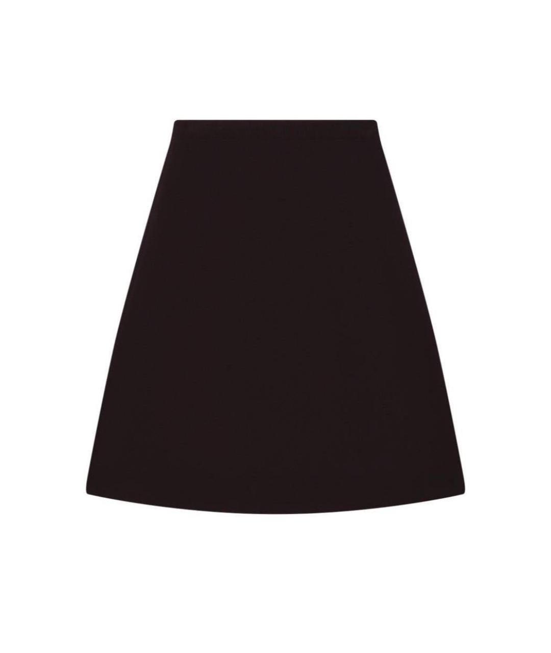 LORO PIANA Фиолетовая кашемировая юбка миди, фото 2