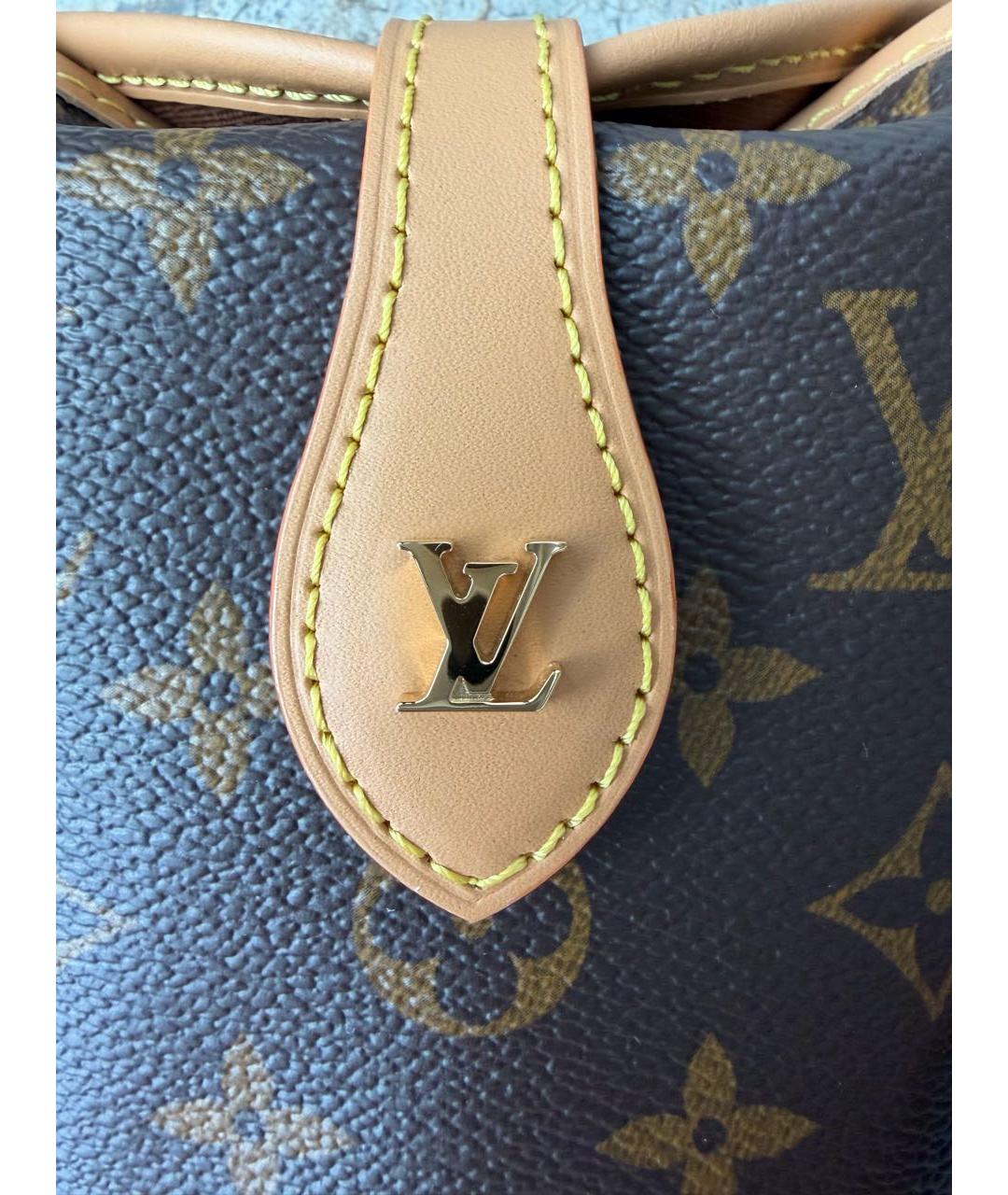 LOUIS VUITTON Коричневая сумка через плечо, фото 8