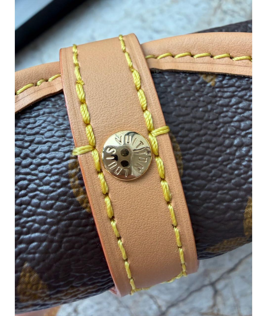 LOUIS VUITTON Коричневая сумка через плечо, фото 7