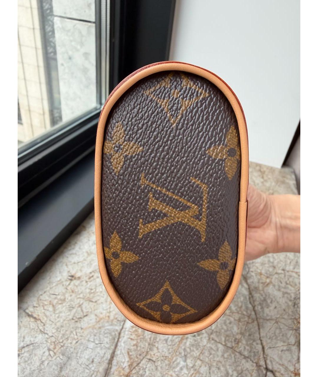 LOUIS VUITTON Коричневая сумка через плечо, фото 5