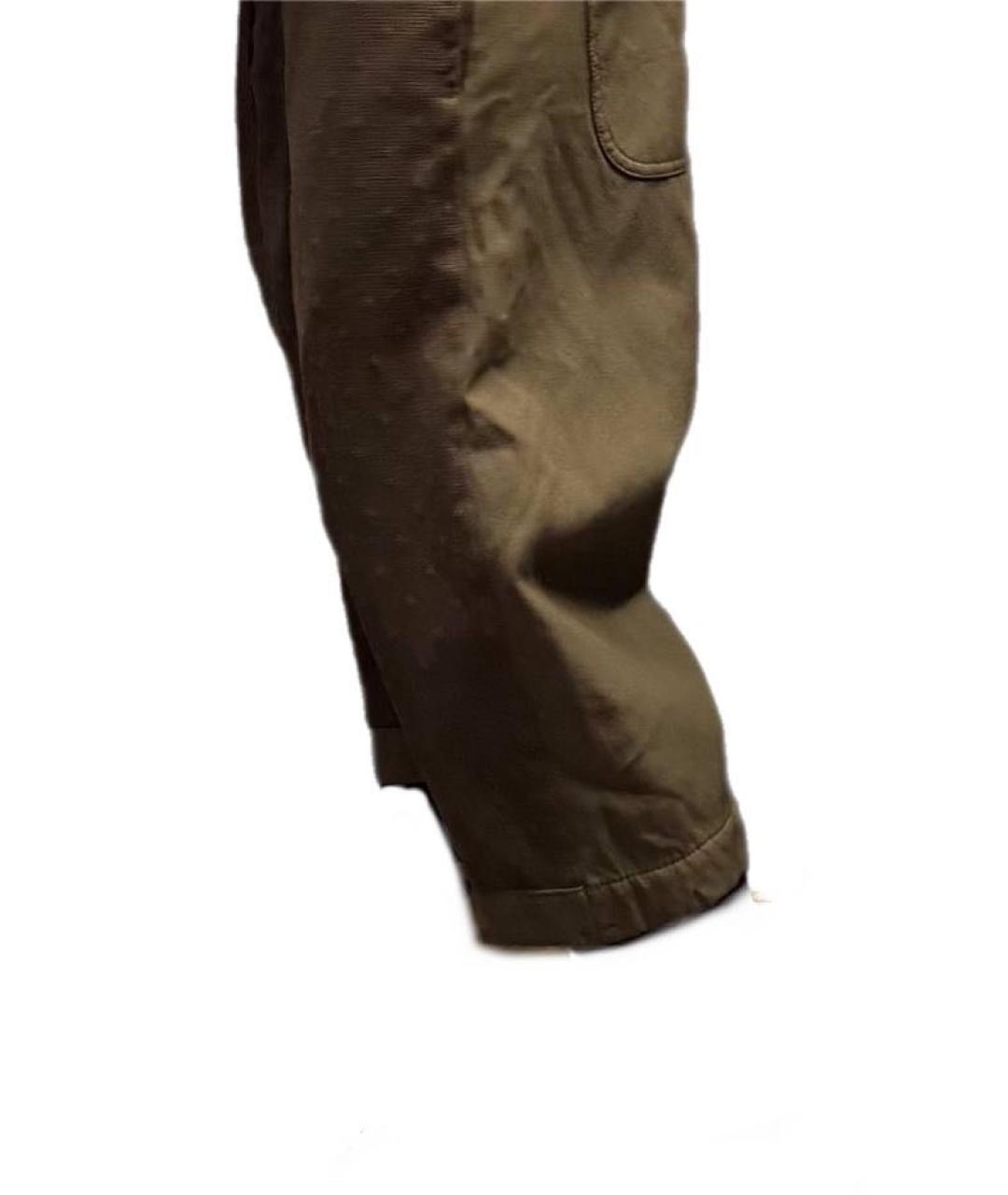 COMME DES GARÇONS Хаки хлопковые шорты, фото 3