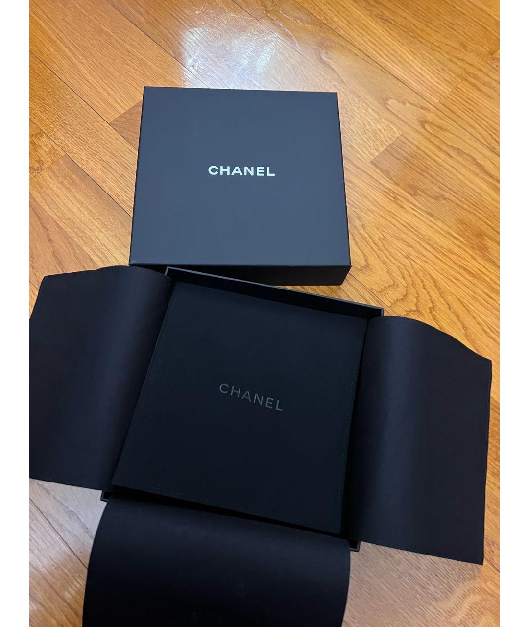 CHANEL Золотое металлическое колье, фото 4