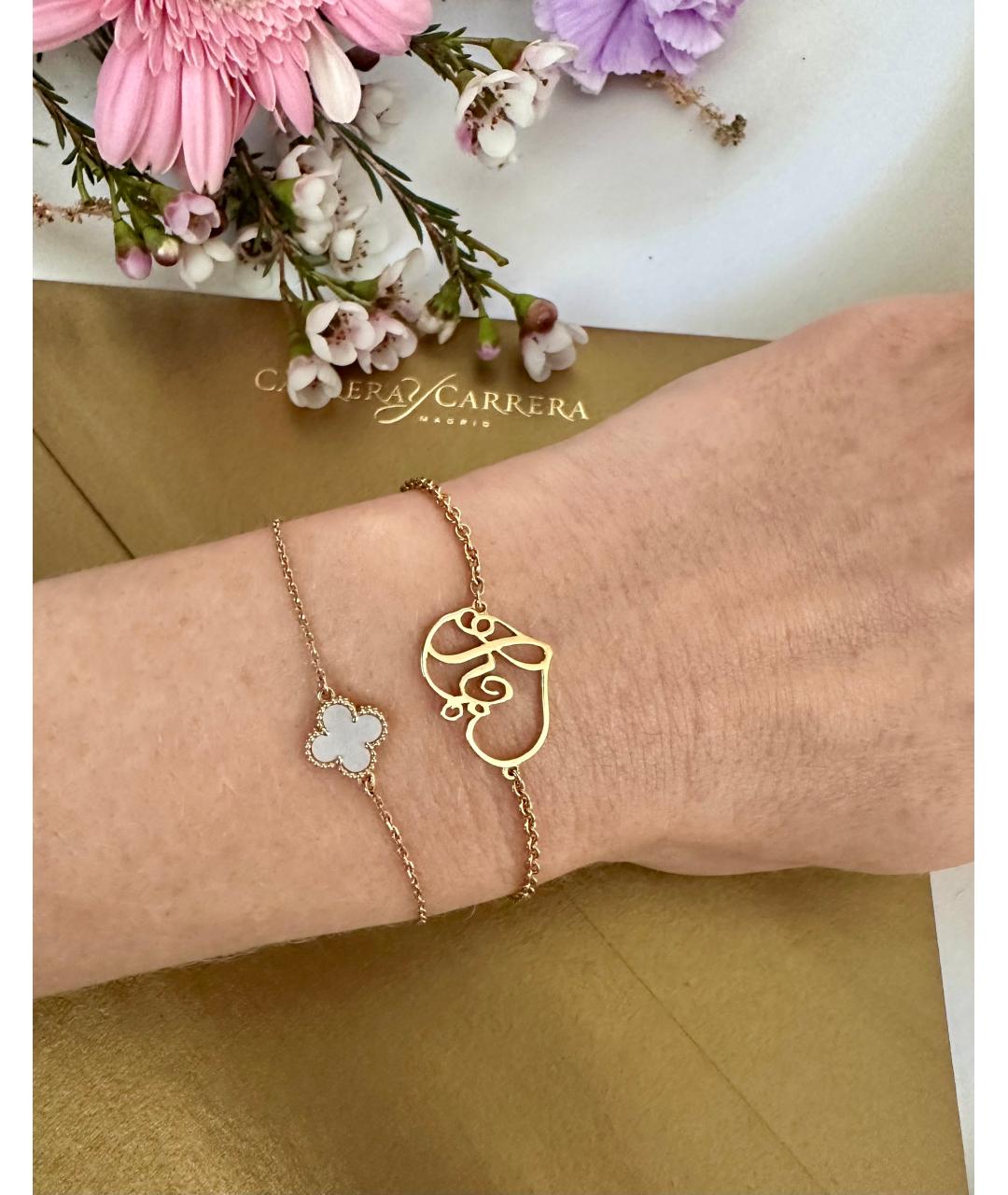 CARRERA Y CARRERA Желтый браслет из желтого золота, фото 4