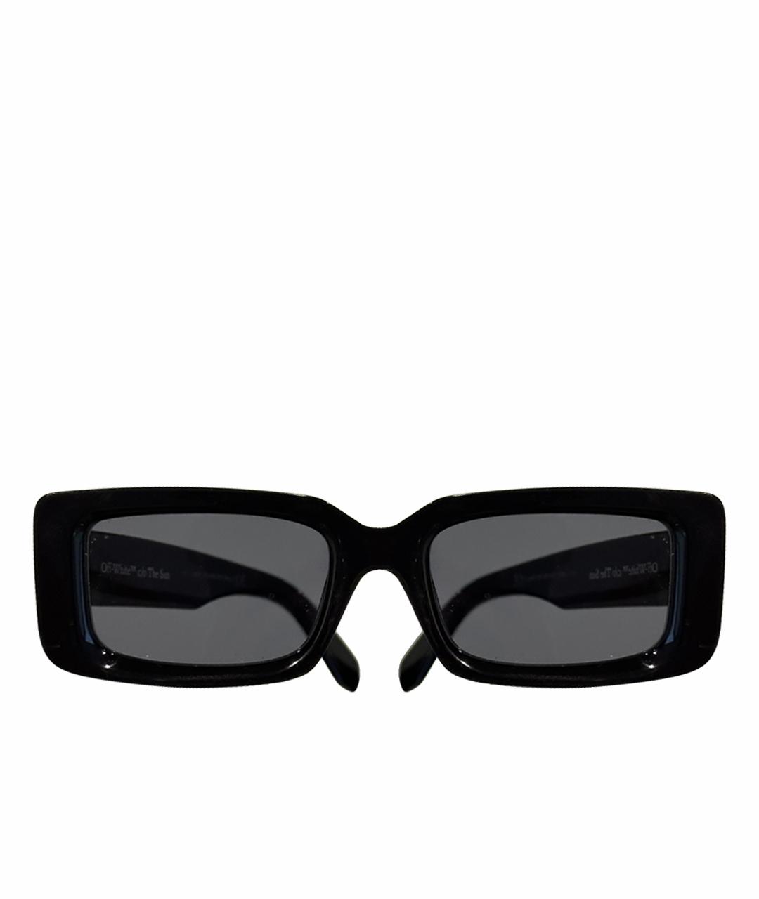 OFF-WHITE Черные солнцезащитные очки, фото 1
