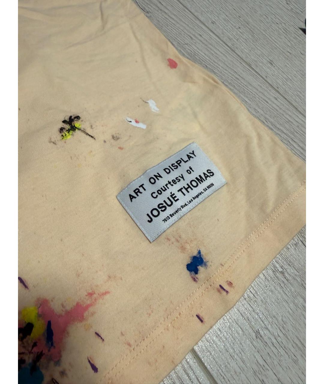 LANVIN Мульти хлопковая футболка, фото 5