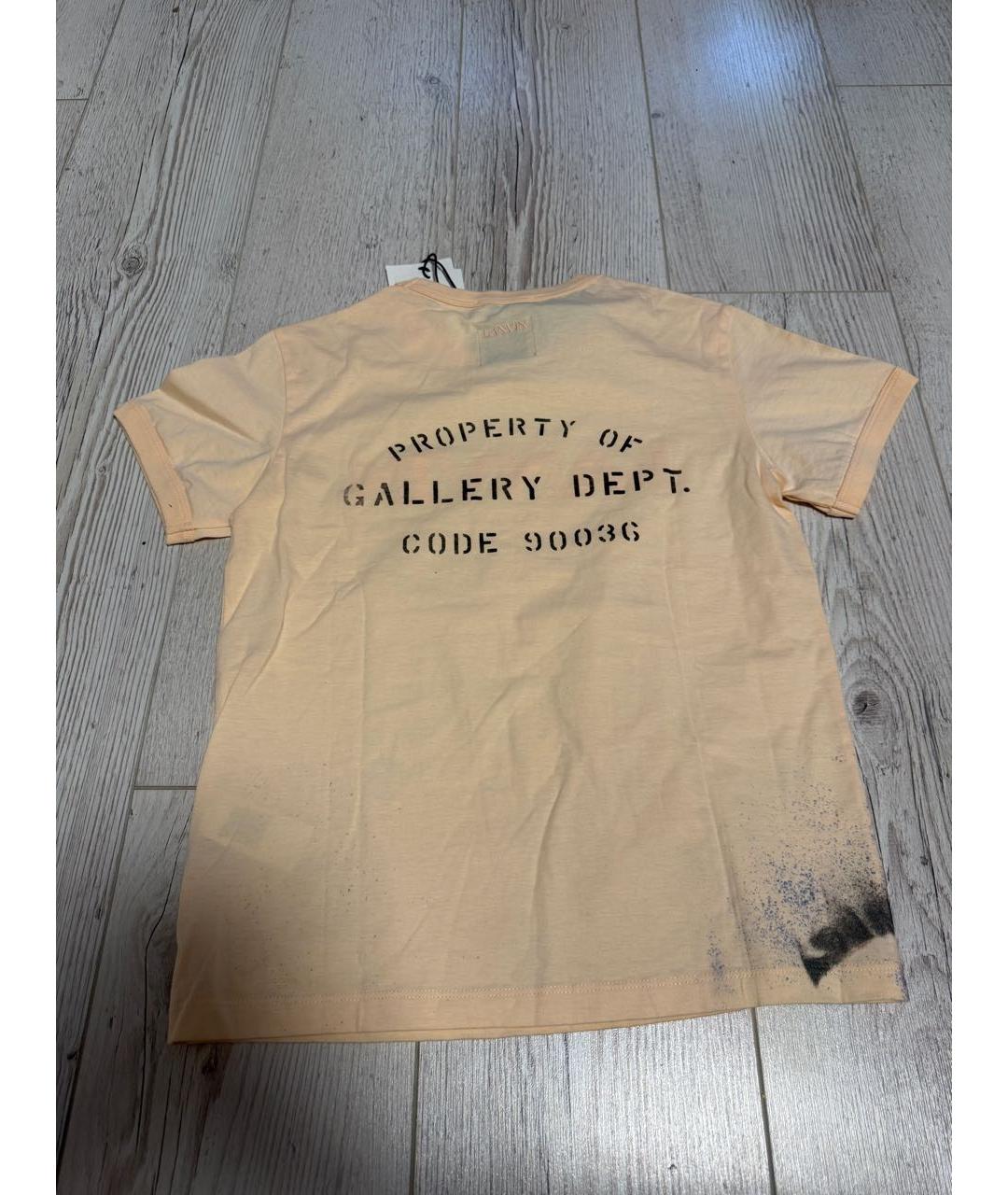 LANVIN Мульти хлопковая футболка, фото 2