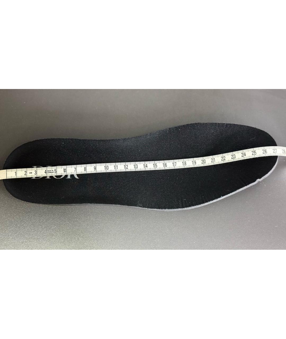 CHRISTIAN DIOR Черные кожаные туфли, фото 5