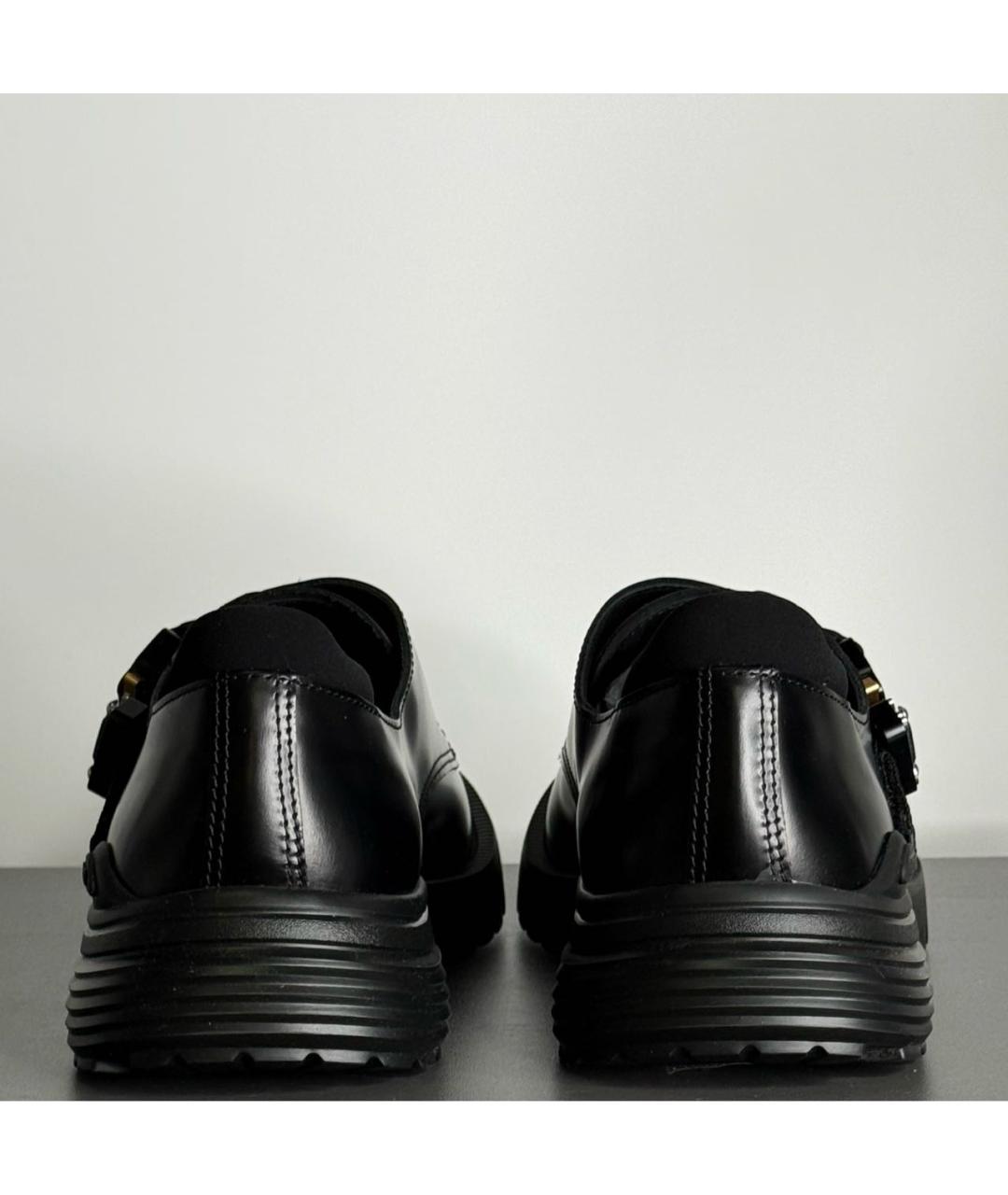 CHRISTIAN DIOR Черные кожаные туфли, фото 4