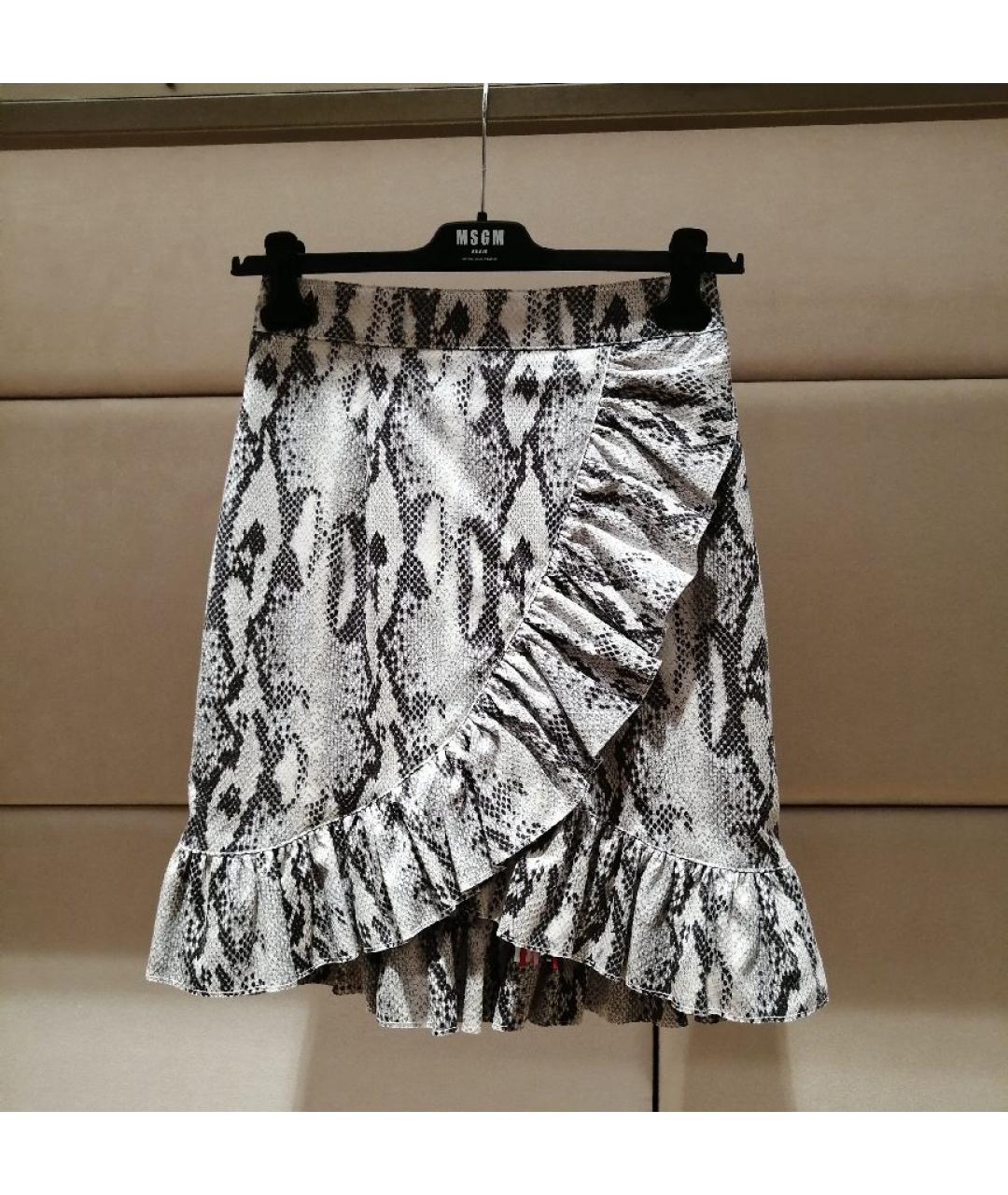 MSGM Мульти юбка мини, фото 3