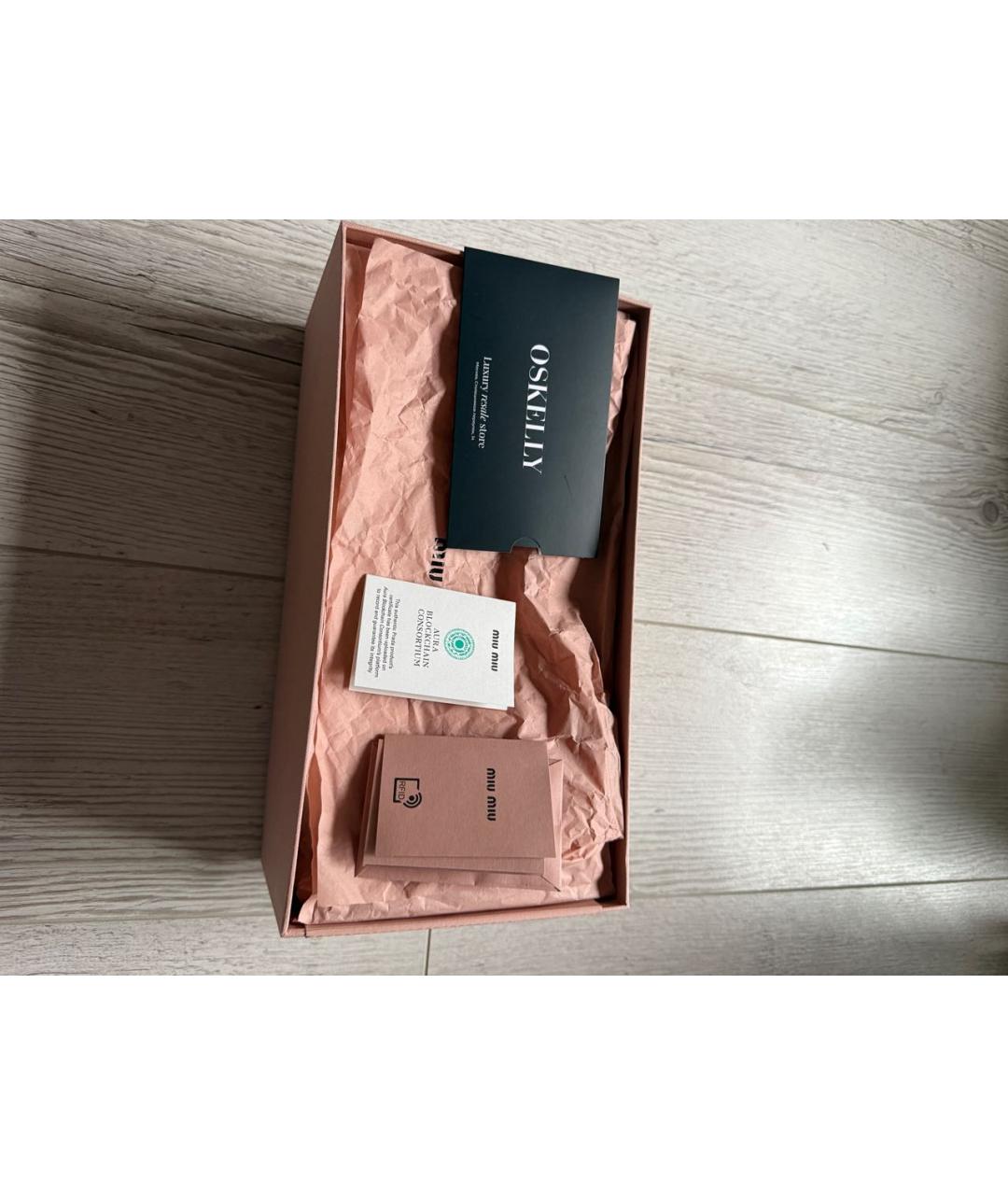 MIU MIU Черные мюли из лакированной кожи, фото 6