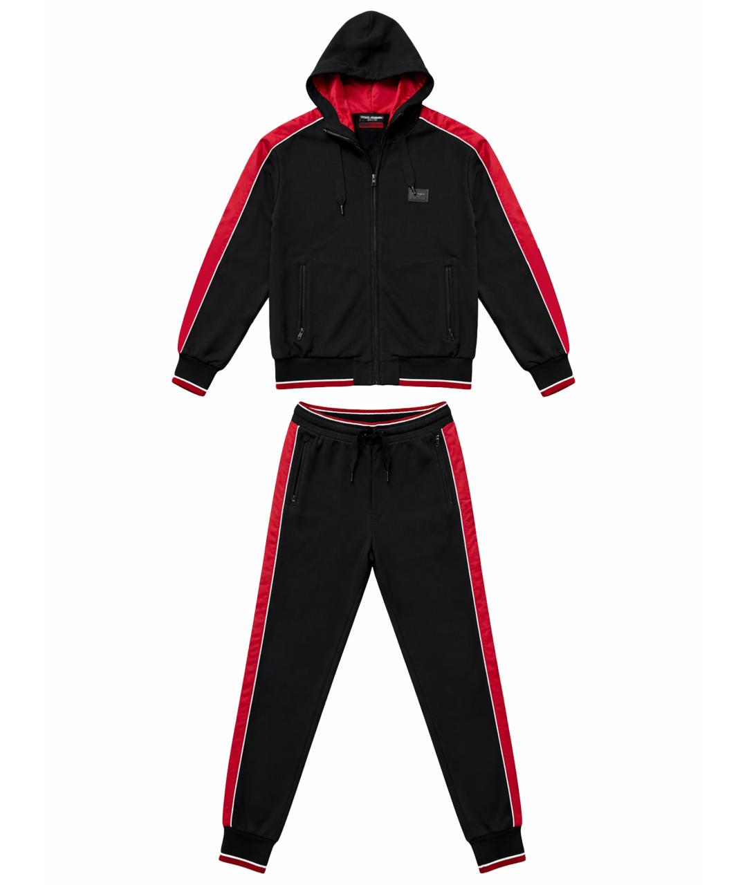 DOLCE&GABBANA Черный спортивный костюм, фото 1